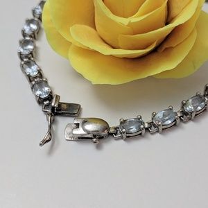 Sterling Silver Tennis Bracelet